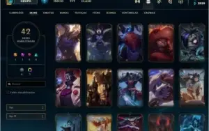 Conta lol lvl 114