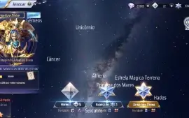 Saint seiya Awakening com mais de 3360 Gemas Avançadas