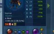 Conta LADMO Omegamon com alter b