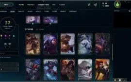 CONTA LOL - PRATA 2 • P/SMURFAR. 1 ULT - 3 LEND - 75CHAMP