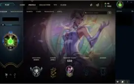 CONTA LOL - PRATA 2 • P/SMURFAR. 1 ULT - 3 LEND - 75CHAMP