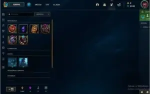 Vendo Smurf MD10 zerado e 48 champs,19 skins boas