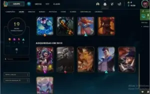 Vendo Smurf MD10 zerado e 48 champs,19 skins boas