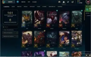 Vendo Smurf MD10 zerado e 48 champs,19 skins boas