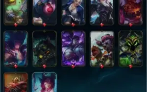 Gold IV / Honra 4 / Todos os Heróis Habilitados