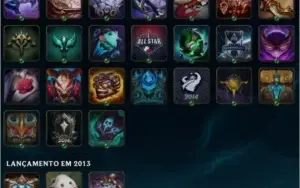 Gold IV / Honra 4 / Todos os Heróis Habilitados