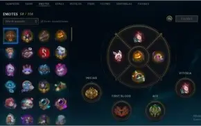 Conta com 69 skins e todos campeoes