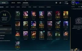 Conta lol unranked  lvl 31