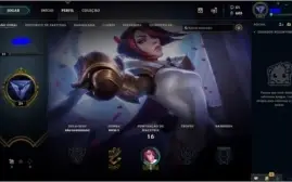 Conta lol unranked  lvl 31