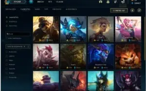 Conta league of legends 92 skins+139 campeoes