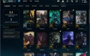 Conta DIAMANTE 1 com 360 RP, 16 skins e 36 champs