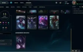 ACC PLATINA V - 35 CAMPEÕES - 13 SKINS