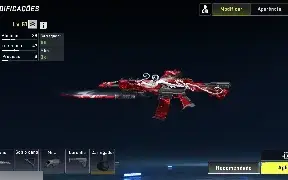 Conta de blood strike,antiga level,50,skins de personagem