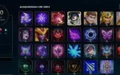 conta lol 543 skins