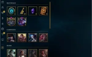 CONTA LEAGUE OF LEGENDS
