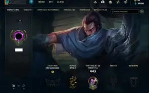Conta de 2014 LOL Unranked