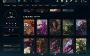 Conta de 2014 LOL Unranked