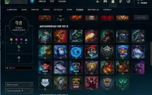 Conta de 2014 LOL Unranked