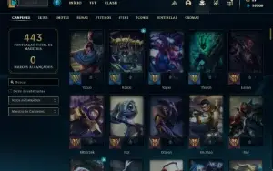 Conta de 2014 LOL Unranked