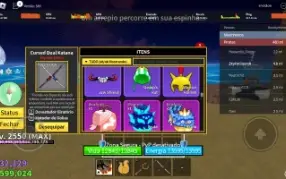 Conta com 10m de bounty e frutas no inv lv max com cdk