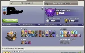 CONTA CLASH OF CLANS CV11