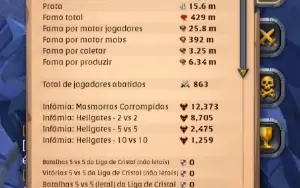 Conta Albion Online 3 Coletas T8 e Specs de Healer ZVZ/PVP