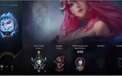 Conta Main Ahri de league of legends