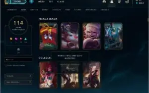 Conta Main Ahri de league of legends