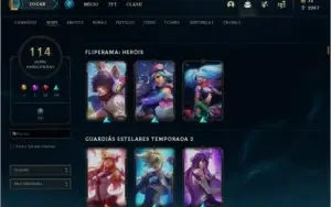 Conta Main Ahri de league of legends