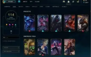 Conta Main Ahri de league of legends