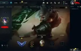 Conta league of legends diamante 4 e email não verificado