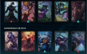 Conta lol - Platina - Com 1600 RP