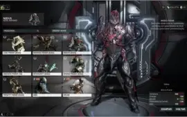 Conta de Warframe Com skins e primes unicas M10