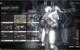 Conta de Warframe Com skins e primes unicas M10