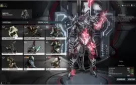 Conta de Warframe Com skins e primes unicas M10