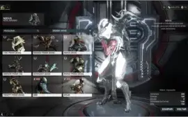 Conta de Warframe Com skins e primes unicas M10