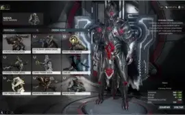 Conta de Warframe Com skins e primes unicas M10