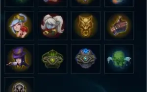 CONTA DE LOL, VÁRIAS SKINS GOLD 5