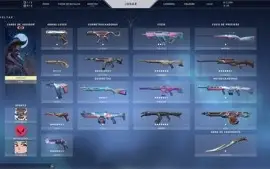 CONTA VALORANT LVL 163  🔥  ANCIFOGO, SAQUEADOR, ETC
