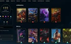Conta League of Legends Full Acesso Rammus Rei e Kayle Juiza