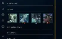 Conta League of Legends Full Acesso Rammus Rei e Kayle Juiza