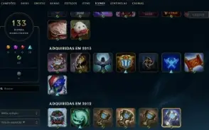 Conta League of Legends Full Acesso Rammus Rei e Kayle Juiza