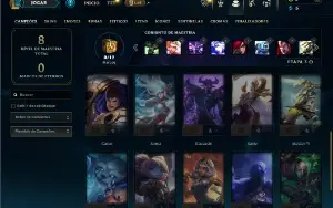 Bronze 3 com 25 Champs e 2 Skins