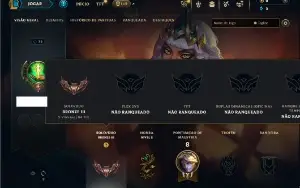 Bronze 3 com 25 Champs e 2 Skins