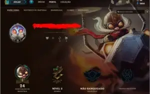 Conta Lol com Corki Ovni no servidor BR