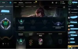 Conta de Legue Of Legends Diamond S9 - 308 Skins na Conta