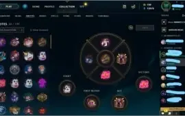 Conta de Legue Of Legends Diamond S9 - 308 Skins na Conta