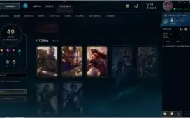 Conta lol 120+ champs / skins