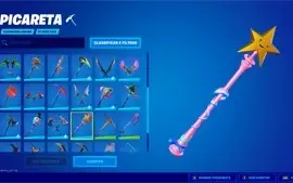 Conta Fortnite com skin da GLOW