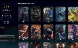 Vendo Conta No Lol Lvl 661, Com Todos Os Campeões.